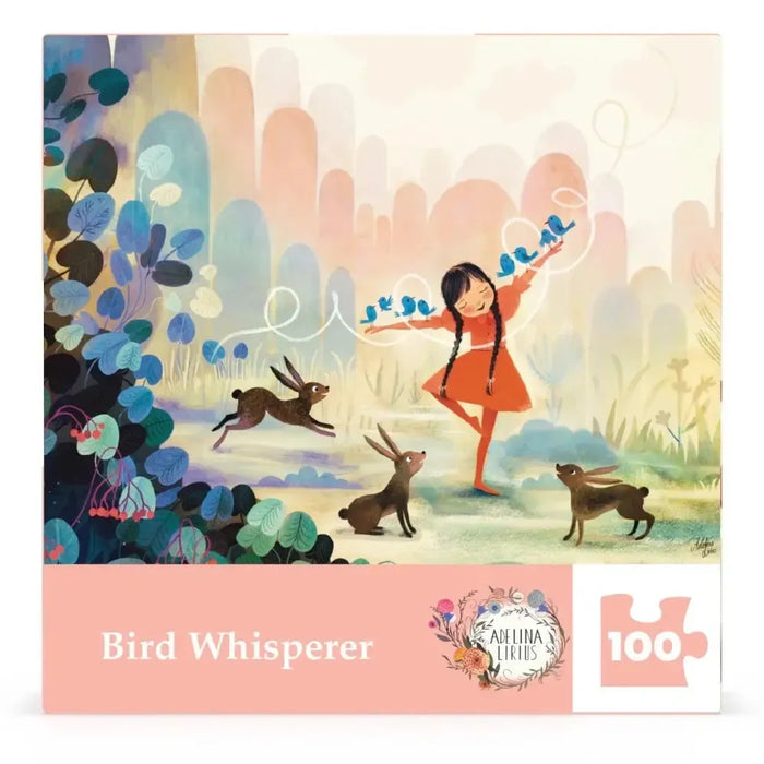 Bird Whisperer by Adelina Lirius 100 Piece Mini Jigsaw Puzzle NYPC - for just $14.99! 