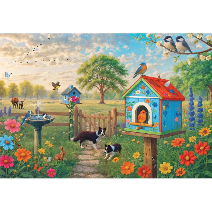 Birdhouse 550 Piece Jigsaw Puzzle in Tin Eurographics - for just $24.99! 
