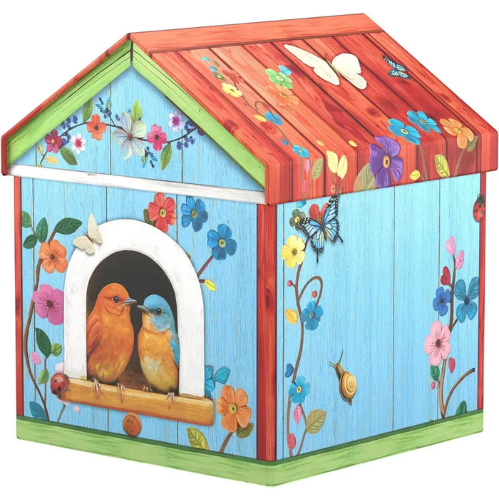 Birdhouse 550 Piece Jigsaw Puzzle in Tin Eurographics - for just $24.99! 
