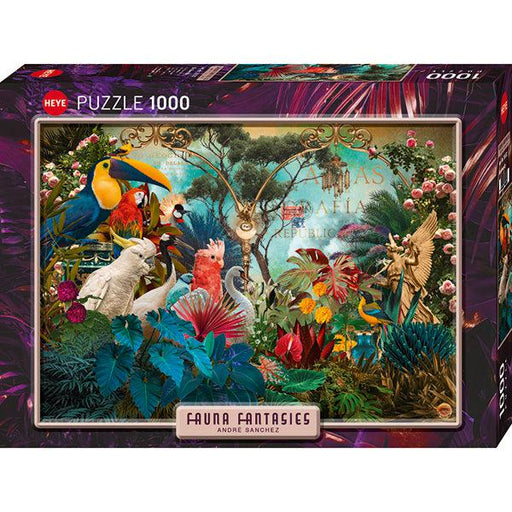 Birdiversity Fauna Fantasies 1000 Piece Jigsaw Puzzle Heye - for just $29.99! 