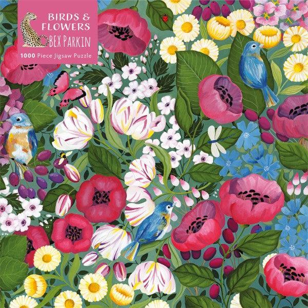 Birds & Flowers by Bex Parkin 1000 Piece Jigsaw Puzzle Flame Tree - for just $19.99! 