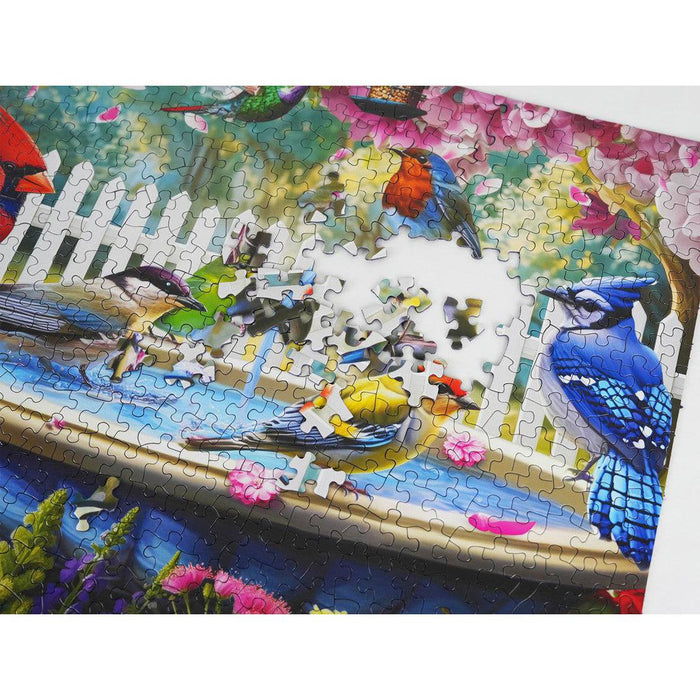 Birds of Spring 500 Piece Jigsaw Puzzle Springbok - for just $17.99! 