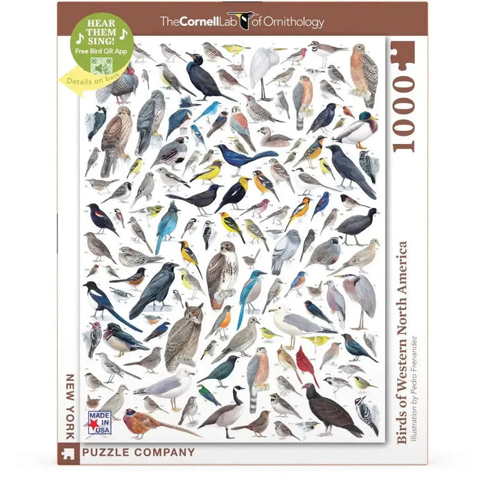 Birds of Western North America 1000 Piece Jigsaw Puzzle NYPC - for just $28.99! 