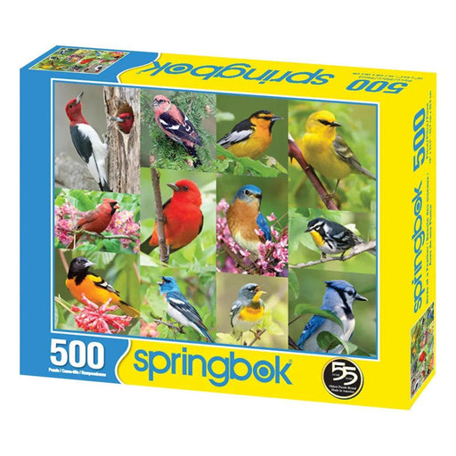 Birds of a Feather 500 Piece Jigsaw Puzzle Springbok - for just $17.99! 