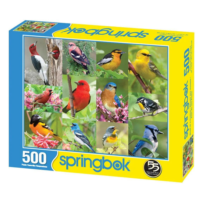 Birds of a Feather 500 Piece Jigsaw Puzzle Springbok - for just $17.99! 