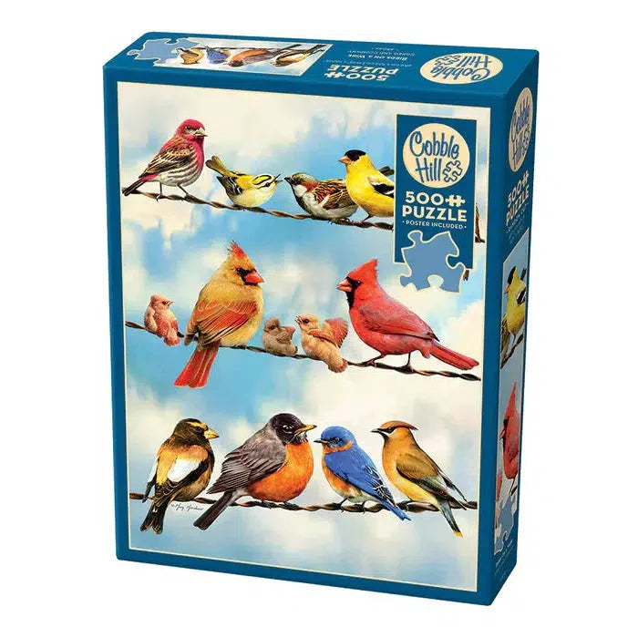 Birds on a Wire 500 Piece Jigsaw Puzzle Cobble Hill - for just $17.99! 