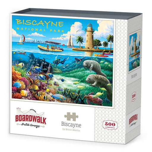 Biscayne National Park 500 Piece Jigsaw Puzzle Boardwalk - for just $21.99! 