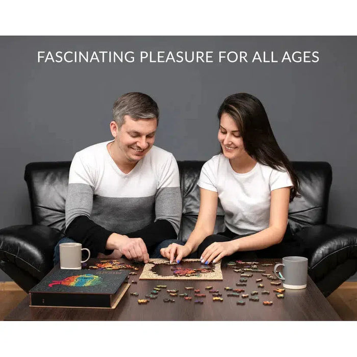 Bison 250 Piece Wooden Jigsaw Puzzle Geek Toys - for just $99.99! 