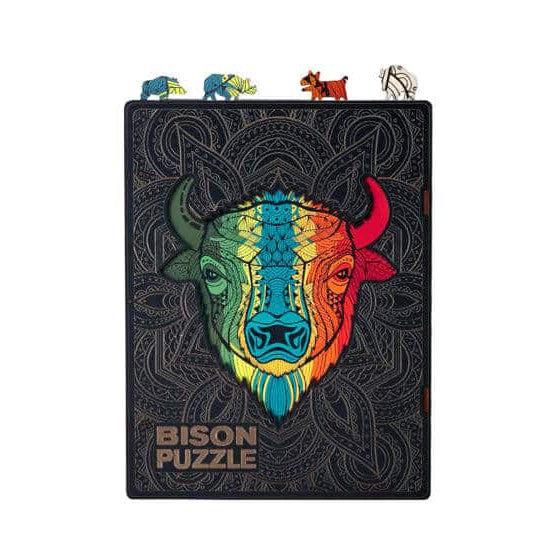 Bison 250 Piece Wooden Jigsaw Puzzle Geek Toys - for just $99.99! 
