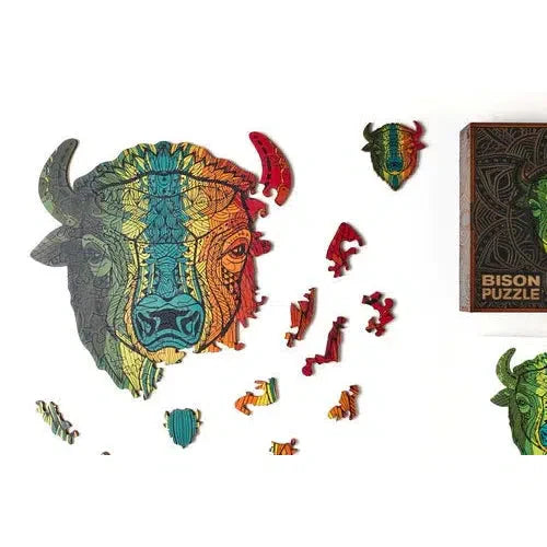 Bison 70 Piece Wooden Jigsaw Puzzle Geek Toys - for just $49.99! 