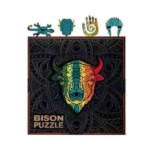 Bison 70 Piece Wooden Jigsaw Puzzle Geek Toys - for just $49.99! 