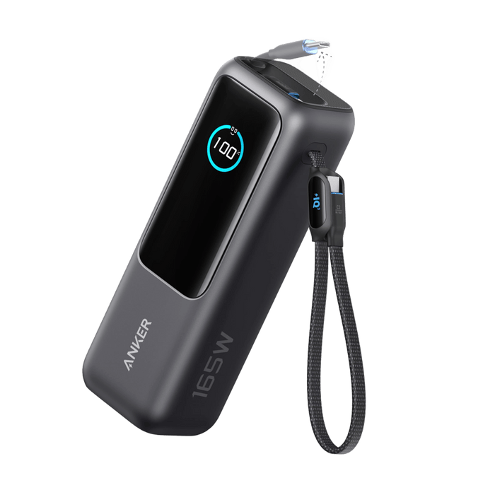 Anker Laptop Power Bank (25K, 165W, Built-In and Retractable Cables) - for just $119.99! 