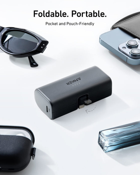 Anker Nano Power Bank (12W, Built-In Lightning Connector) - for just $29.99! 