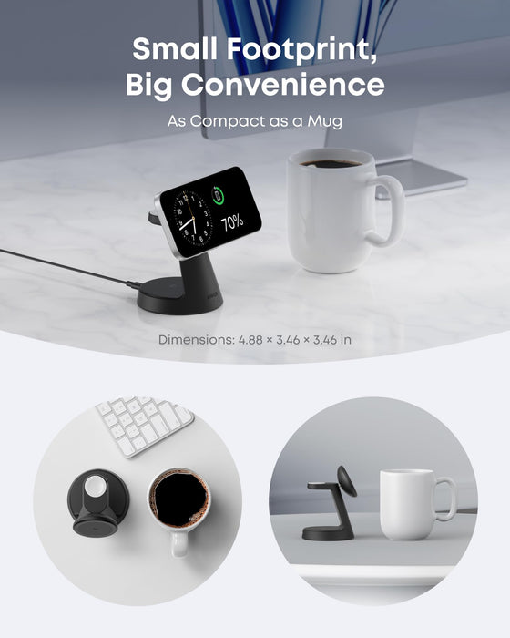 Anker MagGo Wireless Charging Station (3-in-1, Dock Stand) - for just $89.99! 
