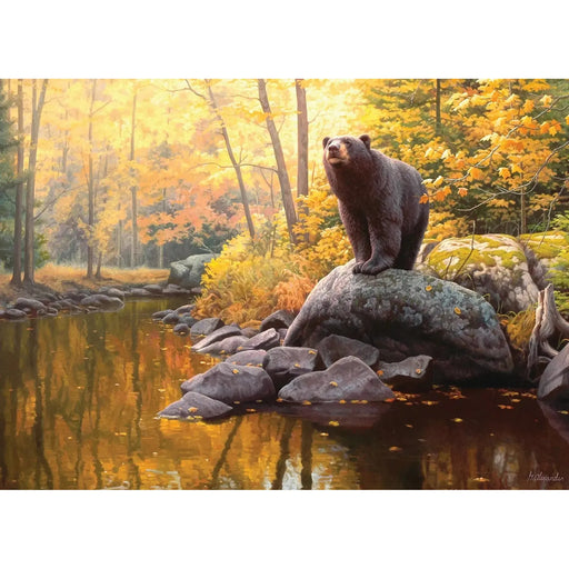 Black Bear Pond 1000 Piece Jigsaw Puzzle Cobble Hill - for just $20.99! 