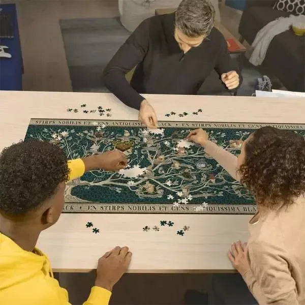 Black Family Tree Harry Potter 2000 Piece Panoramic Jigsaw Puzzle Ravensburger - for just $44.99! 