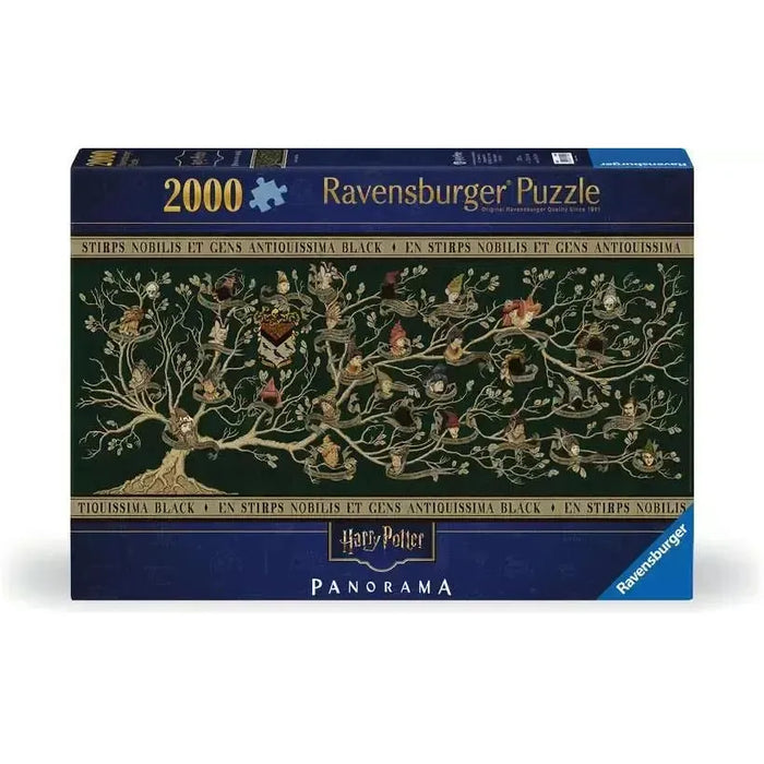Black Family Tree Harry Potter 2000 Piece Panoramic Jigsaw Puzzle Ravensburger - for just $44.99! 