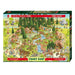 Black Forest Habitat Funky Zoo 1000 Piece Jigsaw Puzzle Heye - for just $29.99! 