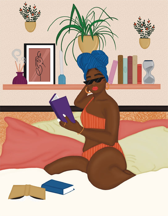 Reading & Relaxing | 48 Piece Puzzle & Candle Gift Set - for just $28! 