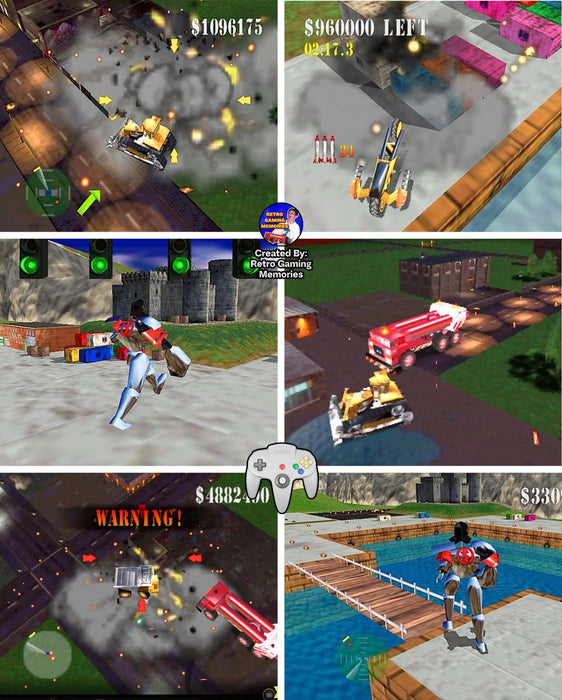Blast Corps N64 Nintendo 64 Video Game Cartridge 1997 - for just $25.99! 