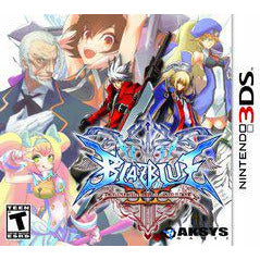 Front cover view of BlazBlue: Continuum Shift II - Nintendo 3DS
