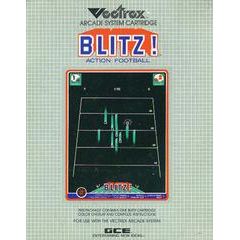 Front cover view of Blitz! - Vectrex