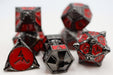 Dice 51: Blood Moon - Metal RPG Dice Set - for just $44.99! 