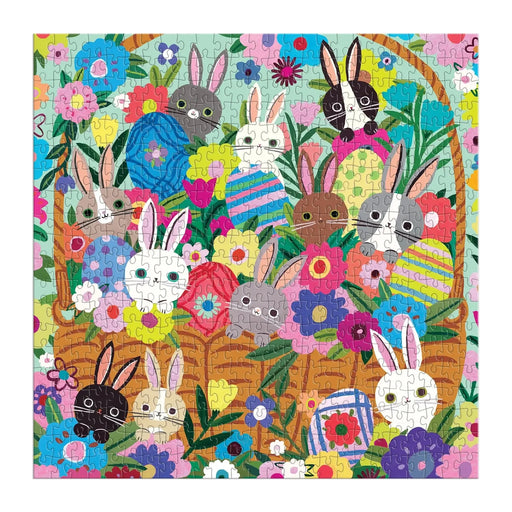 Blooming Bunnies 500 Piece Jigsaw Puzzle Mudpuppy - for just $17.99! 