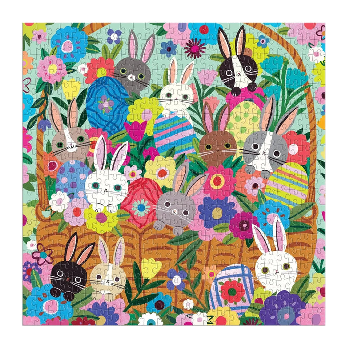 Blooming Bunnies 500 Piece Jigsaw Puzzle Mudpuppy - for just $17.99! 