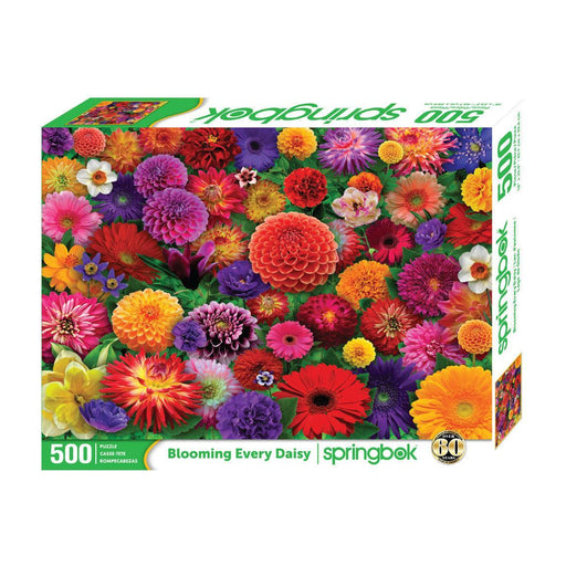 Blooming Every Daisy 500 Piece Jigsaw Puzzle Springbok - for just $17.99! 