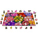 Blooming Flowers 505 Piece Wood Jigsaw Puzzle Wooden City - for just $27.99! 