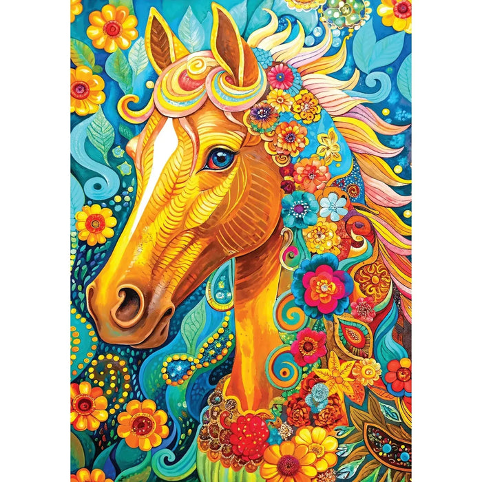 Blooming Mane 1000 Piece Jigsaw Puzzle Enjoy - for just $24.99! 