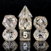 Blossom Snowfall Dice RPG Dice Set - for just $10.99! 