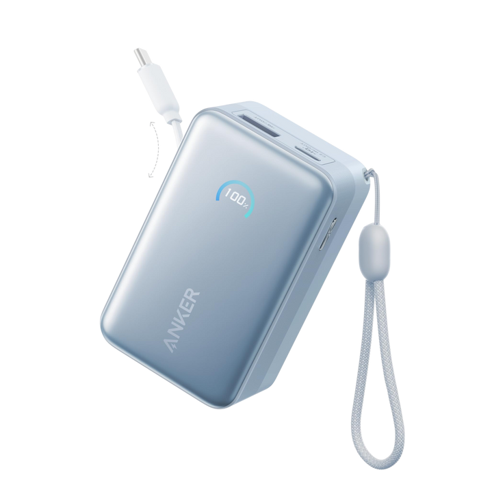 Anker Nano Power Bank (10K, 45W, Built-In Retractable USB-C Cable) - for just $59.99! 