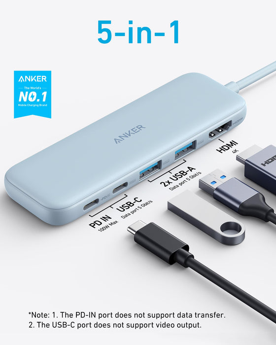 Refurbished Anker <b>332</b> USB-C Hub (5-in-1) - for just $16.98! 