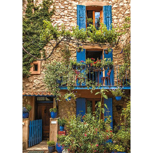 Blue Balcony 1000 Piece Jigsaw Puzzle Piatnik - for just $24.99! 