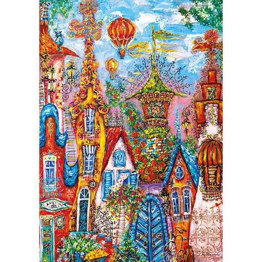 Blue Gate Charming Village 500 Piece Jigsaw Puzzle Heye - for just $19.99! 