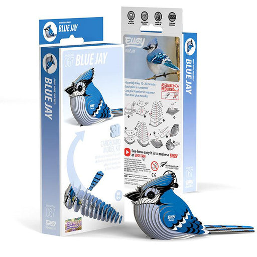 Blue Jay 3D Cardboard Model Kit Eugy - for just $11.99! 