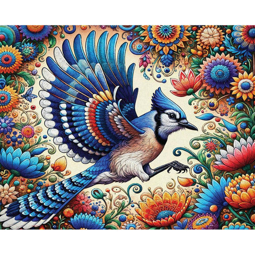 Blue Jay in Summer 1000 Piece Jigsaw Puzzle Springbok - for just $19.99! 