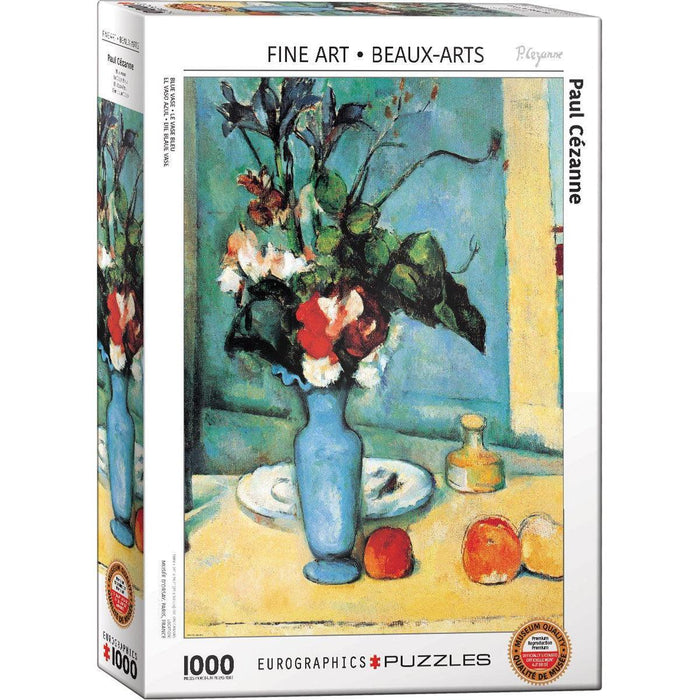 Blue Vase by Paul Cezanne 1000 Piece Jigsaw Puzzle Eurographics - for just $19.99! 