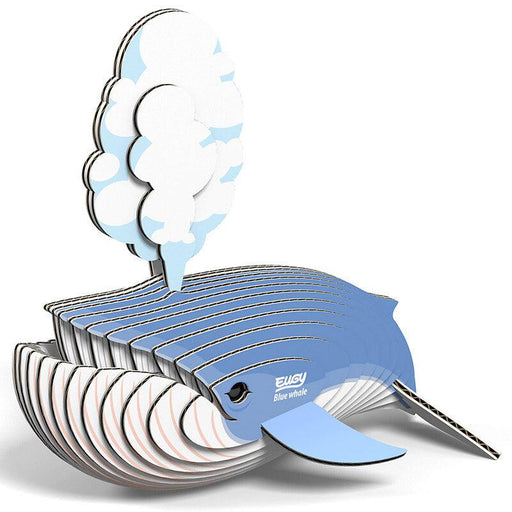 Blue Whale 3D Cardboard Model Kit Eugy - for just $11.99! 