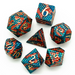 Foam Brain Games - Blue-Fire Dragon Scale RPG Dice Set - for just $44.99! 