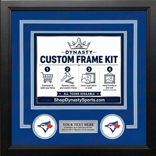 Toronto Blue Jays Custom MLB Baseball 16x20 Picture Frame Kit (Multiple Colors) - for just $62.99! 