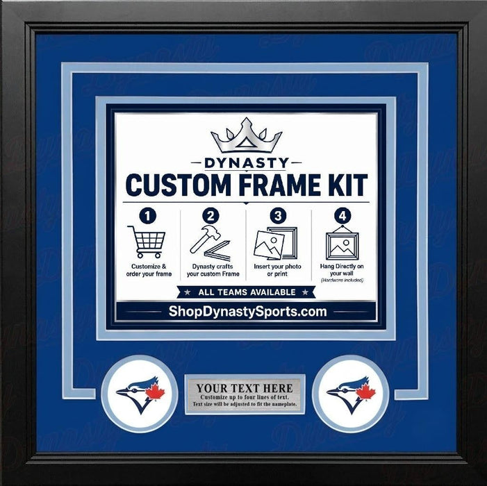 Toronto Blue Jays Custom MLB Baseball 16x20 Picture Frame Kit (Multiple Colors) - for just $62.99! 