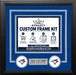 Toronto Blue Jays Custom MLB Baseball 16x20 Picture Frame Kit (Multiple Colors) - for just $62.99! 