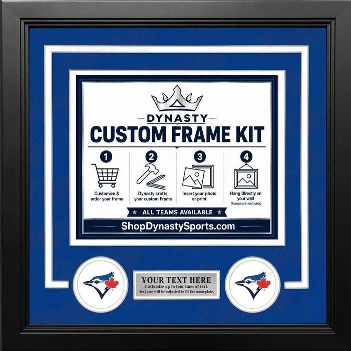 Toronto Blue Jays Custom MLB Baseball 16x20 Picture Frame Kit (Multiple Colors) - for just $62.99! 