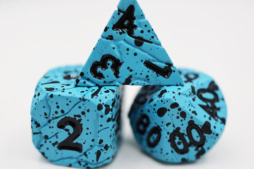 Blue Quarry - Metal RPG Dice Set - for just $44.99! 