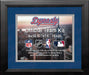 NHL Hockey Photo Picture Frame Kit - Buffalo Sabres (Blue Matting, Silver Trim) - for just $29.99! 