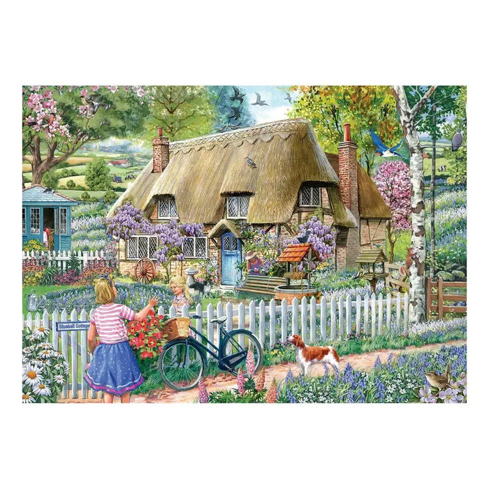Bluebell Cottage 1000 Piece Jigsaw Puzzle HOP - for just $24.99! 