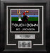 Bo Jackson Tecmo Bowl Touchdown 8" x 10" Framed Video Game Football Photo with Engraved Autograph - for just $79.99! 